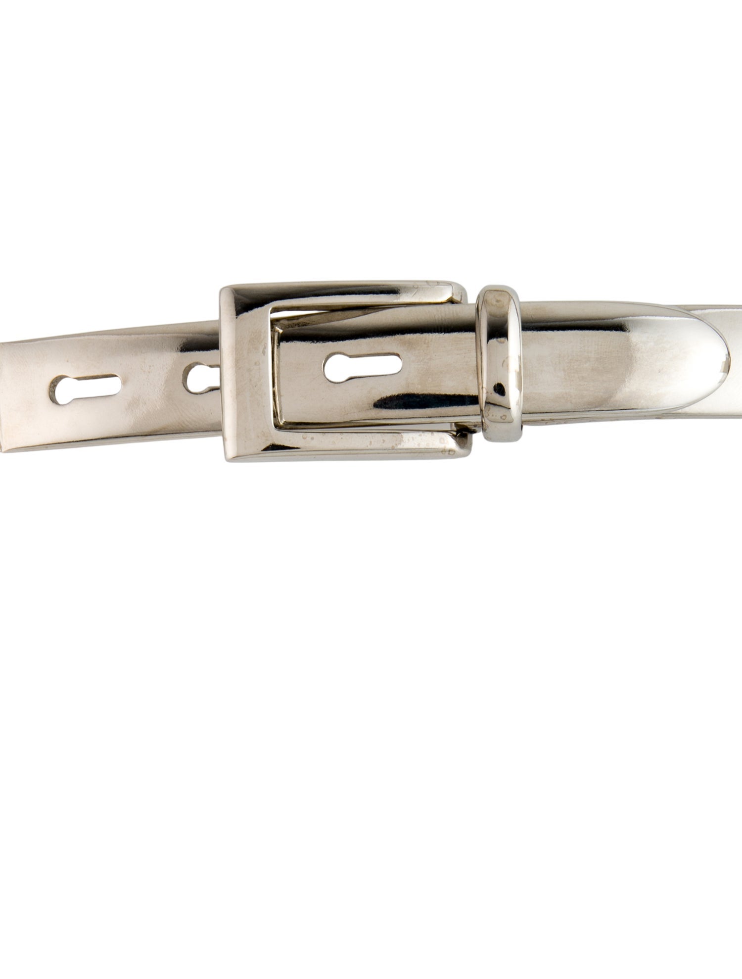 Badgley Mischka Skinny Metal Belt