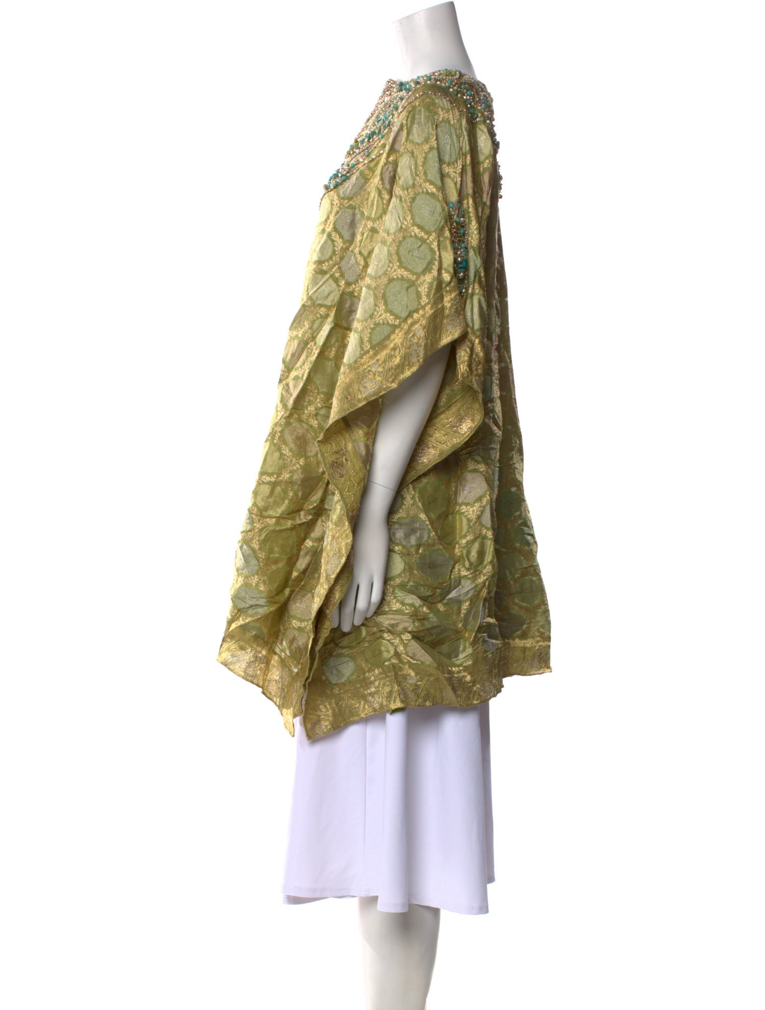 Badgley Mischka Vintage Printed Tunic