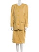 Badgley Mischka Wool Skirt Suit