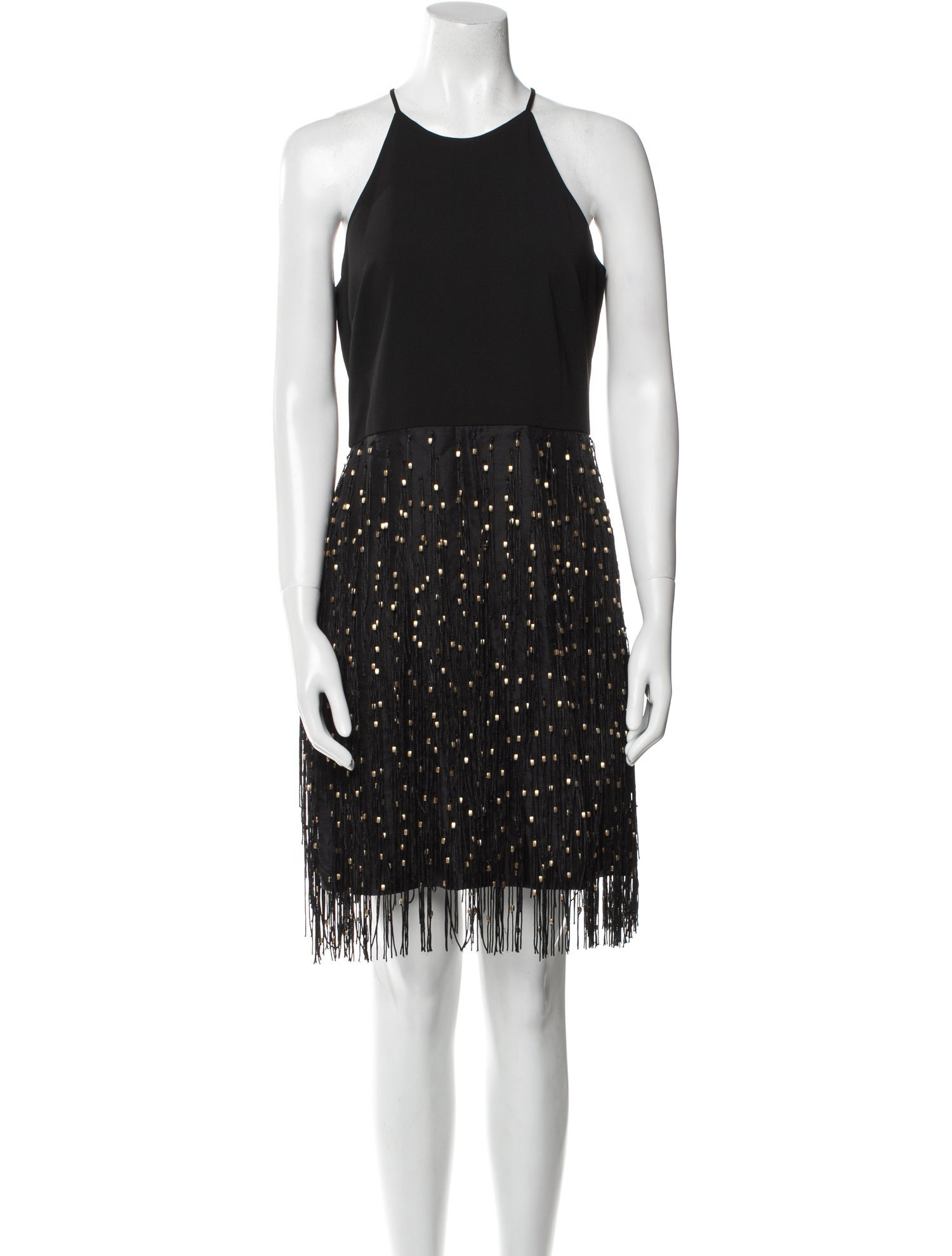Badgley Mischka Crew Neck Knee-Length Dress w/ Tags