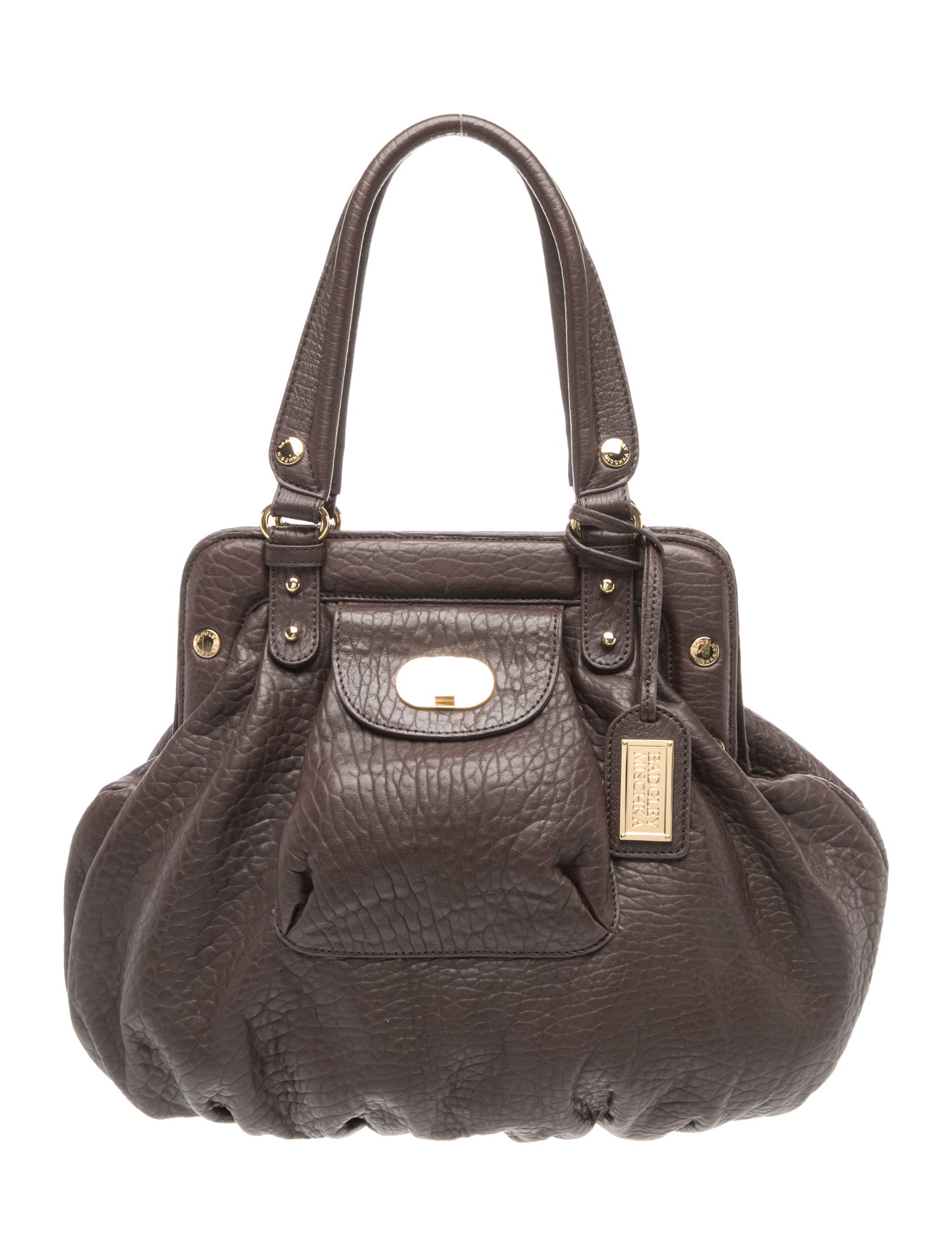 Badgley Mischka Leather Shoulder Bag