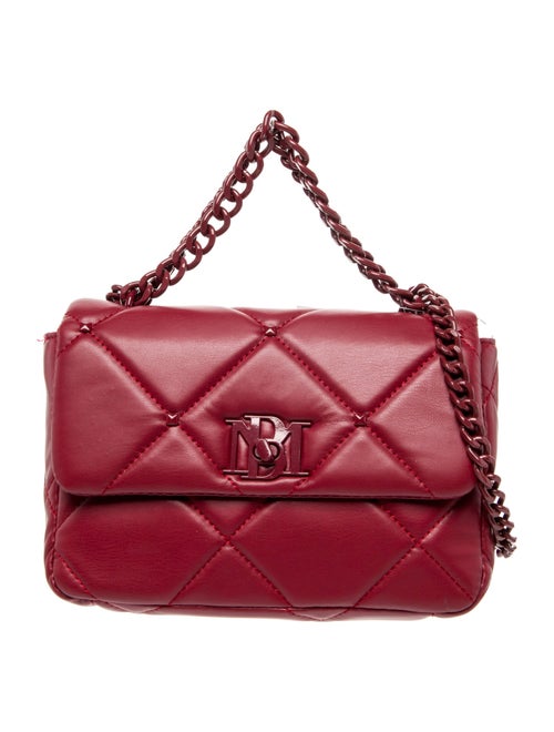 Badgley Mischka Leather Top Handle Bag