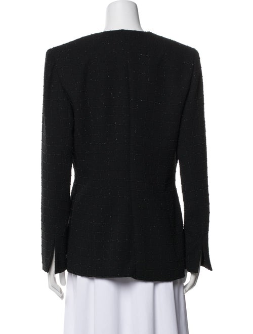 Badgley Mischka Tweed Pattern Evening Jacket
