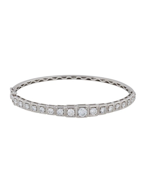 Badgley Mischka 14K 2.14ctw Lab-Grown Diamond Bangle