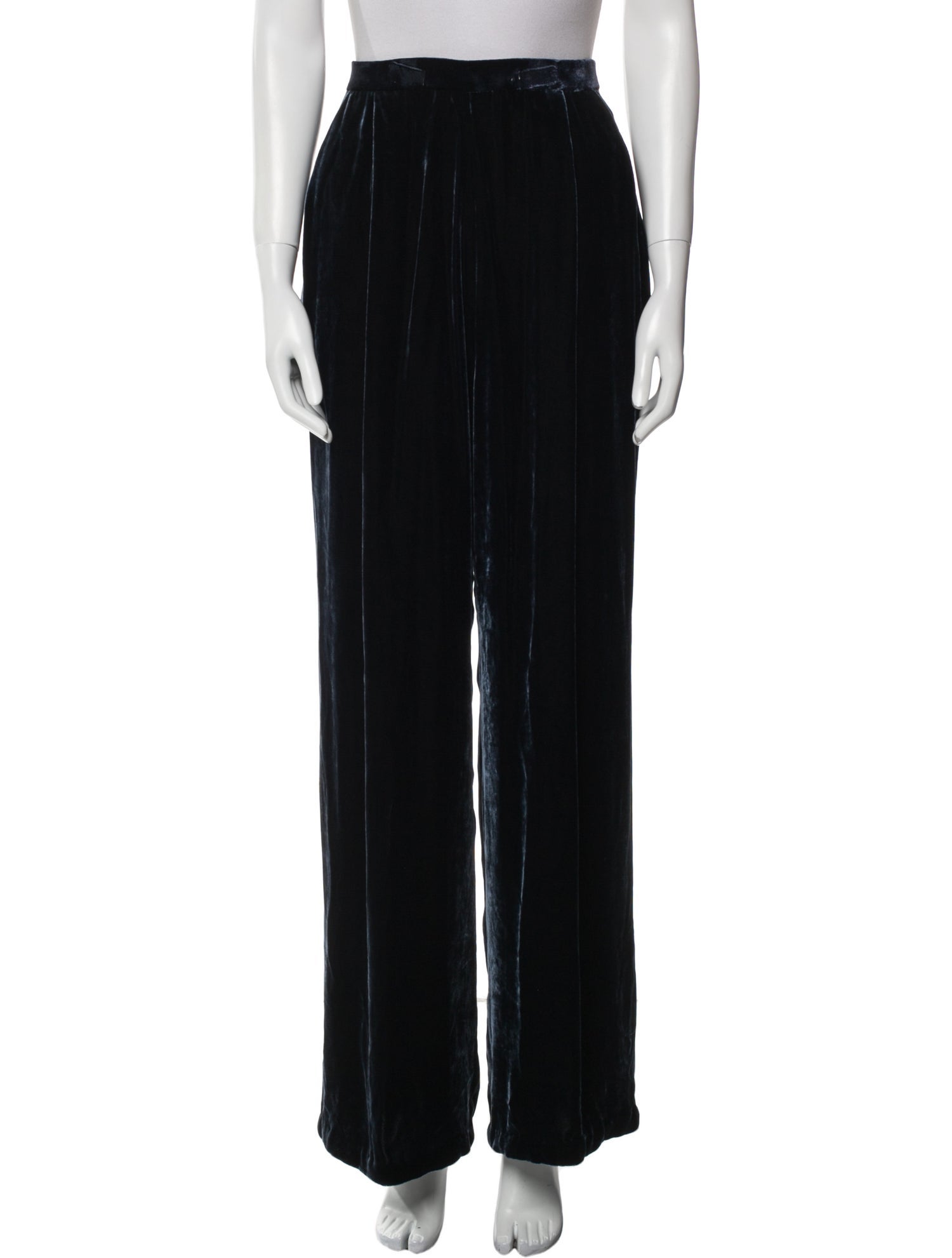 Badgley Mischka Velvet Wide Leg Pants