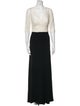 Badgley Mischka Lace Pattern Long Dress