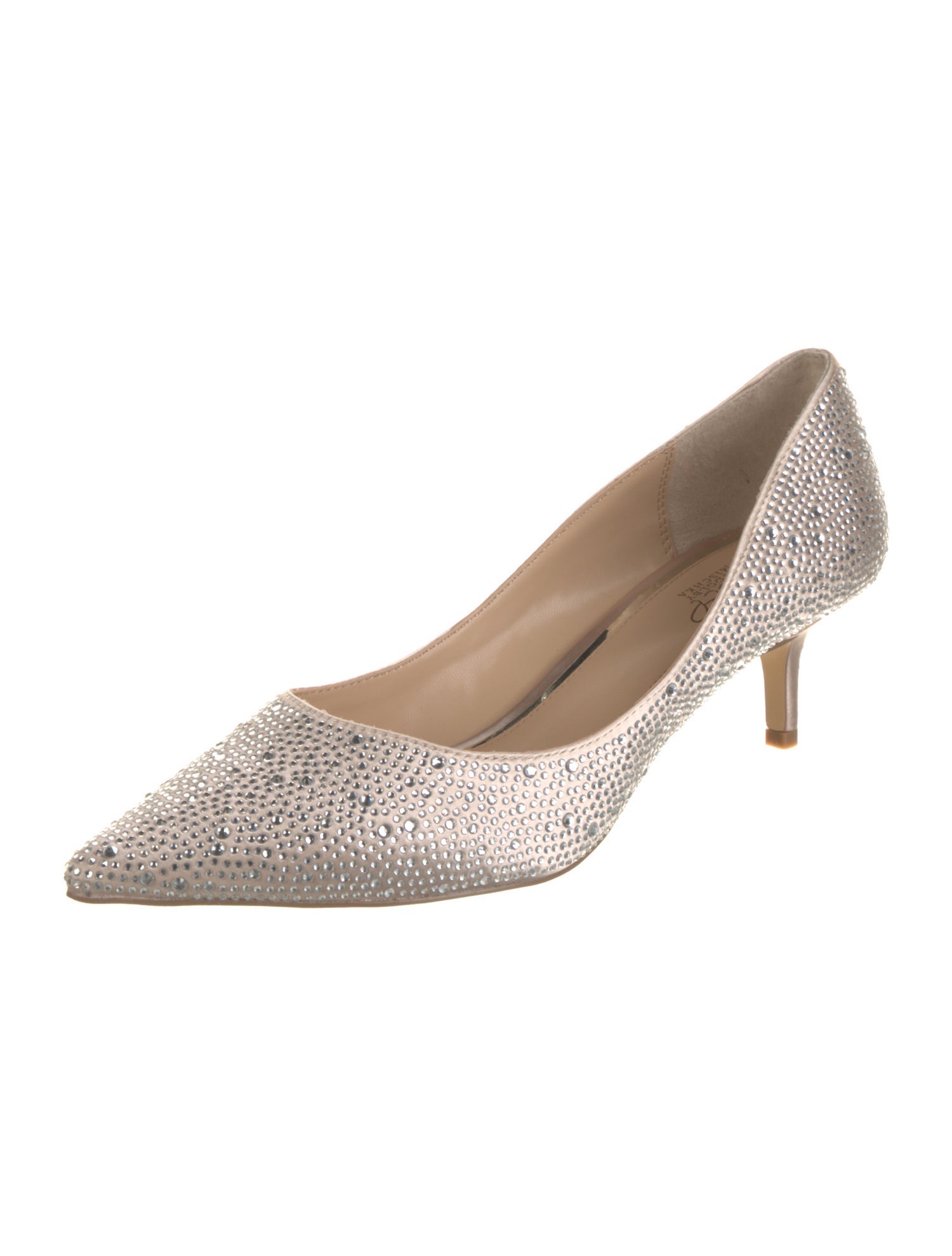 Badgley Mischka Crystal Crystal Embellishments Pumps