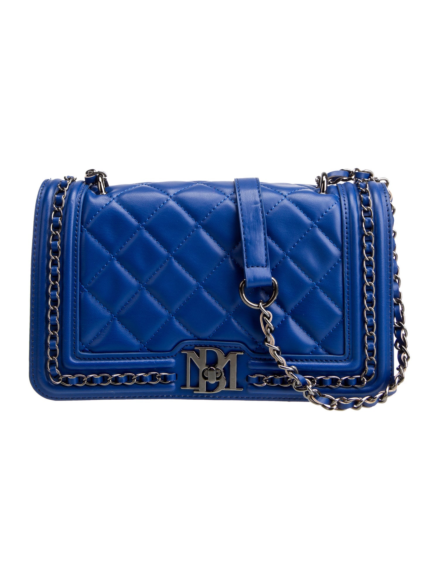 Badgley Mischka Leather Messenger Bag w/ Tags