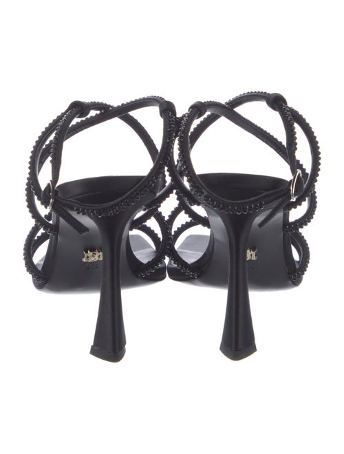 Badgley Mischka Satin Sandals