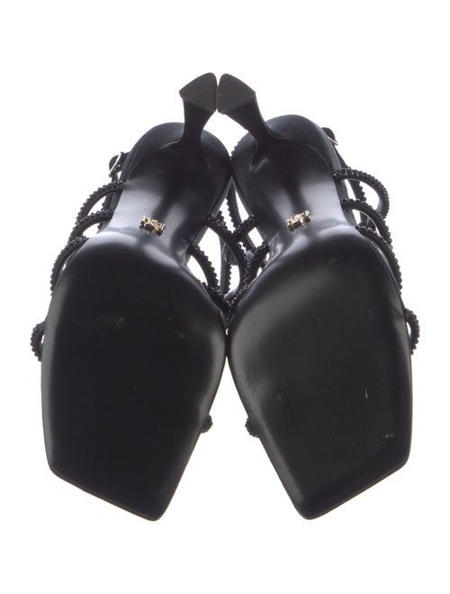 Badgley Mischka Satin Sandals