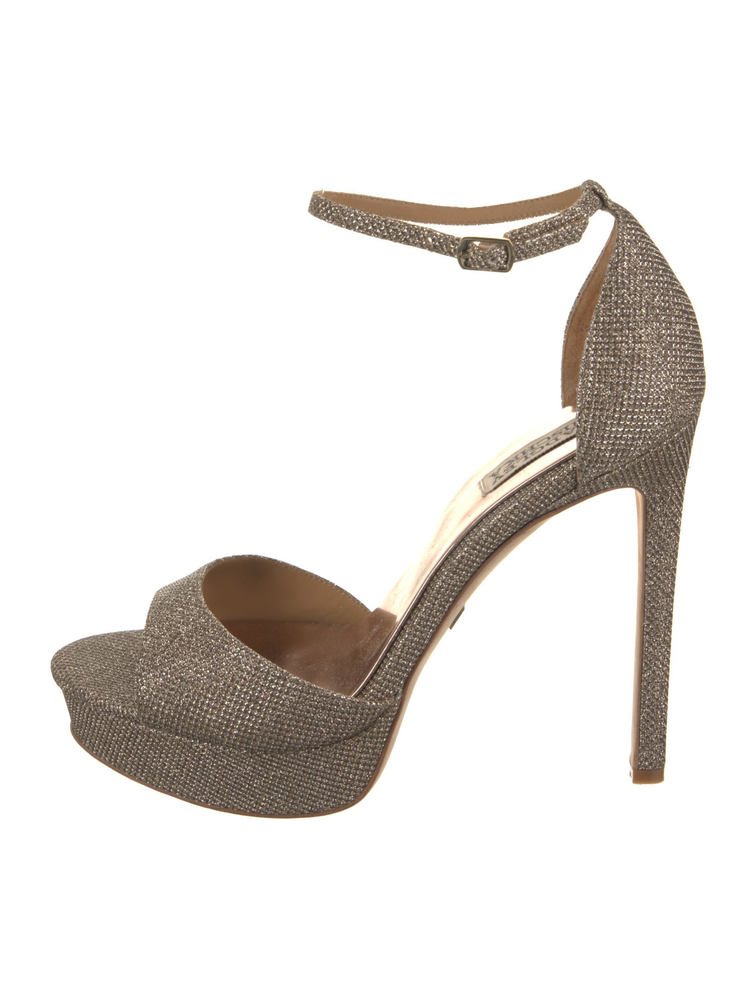 Badgley Mischka Glitter Glitter Accents D'Orsay Pumps