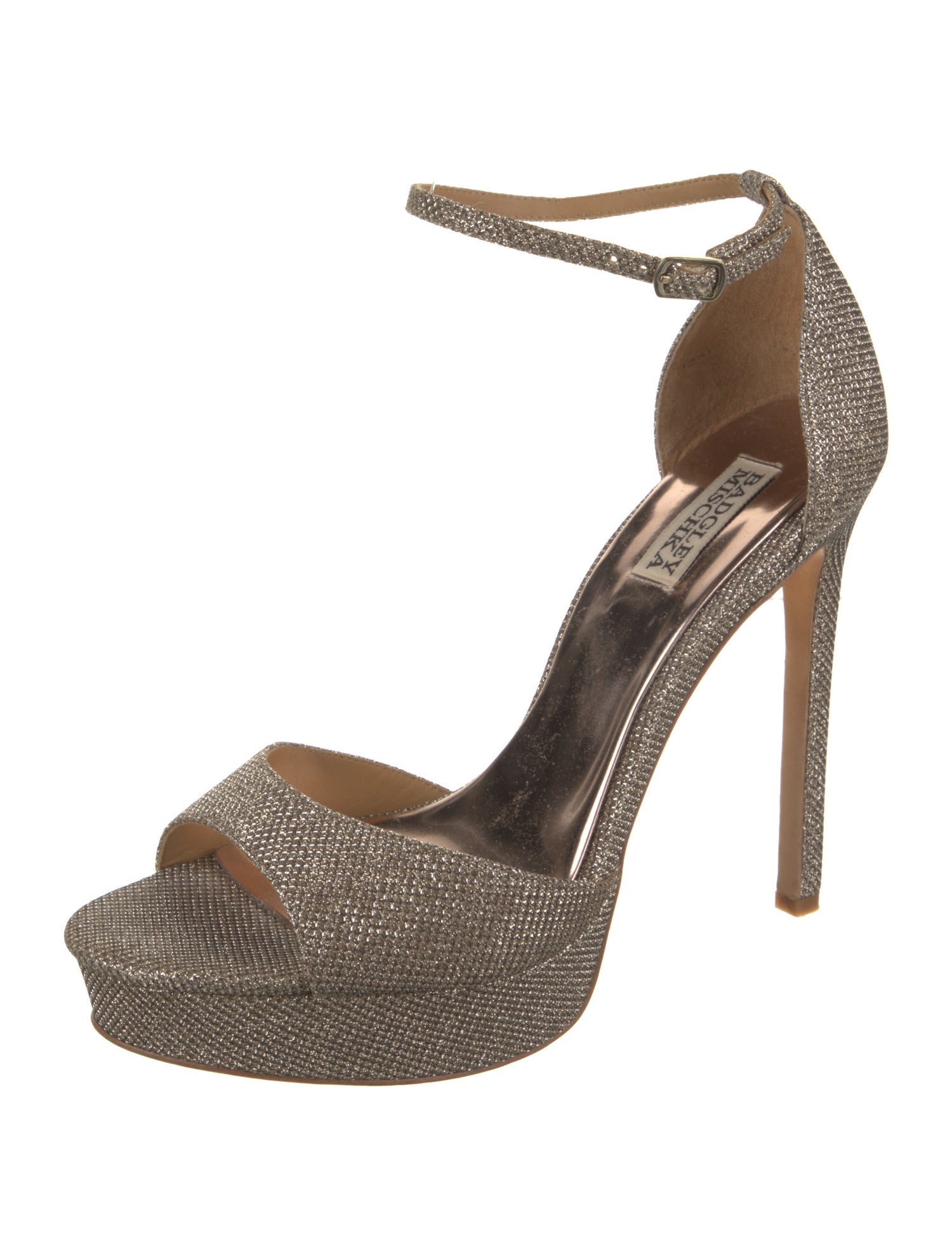 Badgley Mischka Glitter Glitter Accents D'Orsay Pumps
