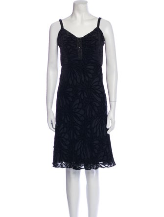 Badgley Mischka Silk Lace Pattern