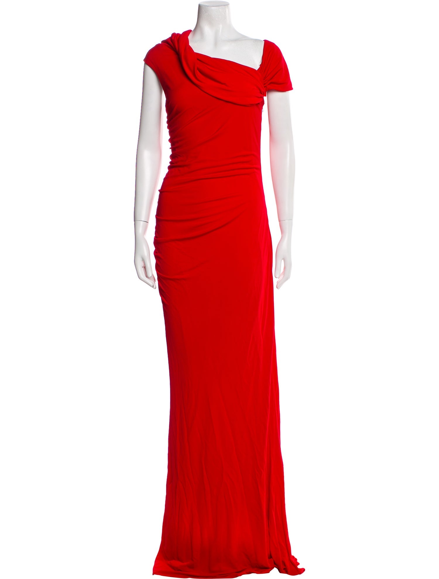 Badgley Mischka Cowl Neck Long Dress w/ Tags