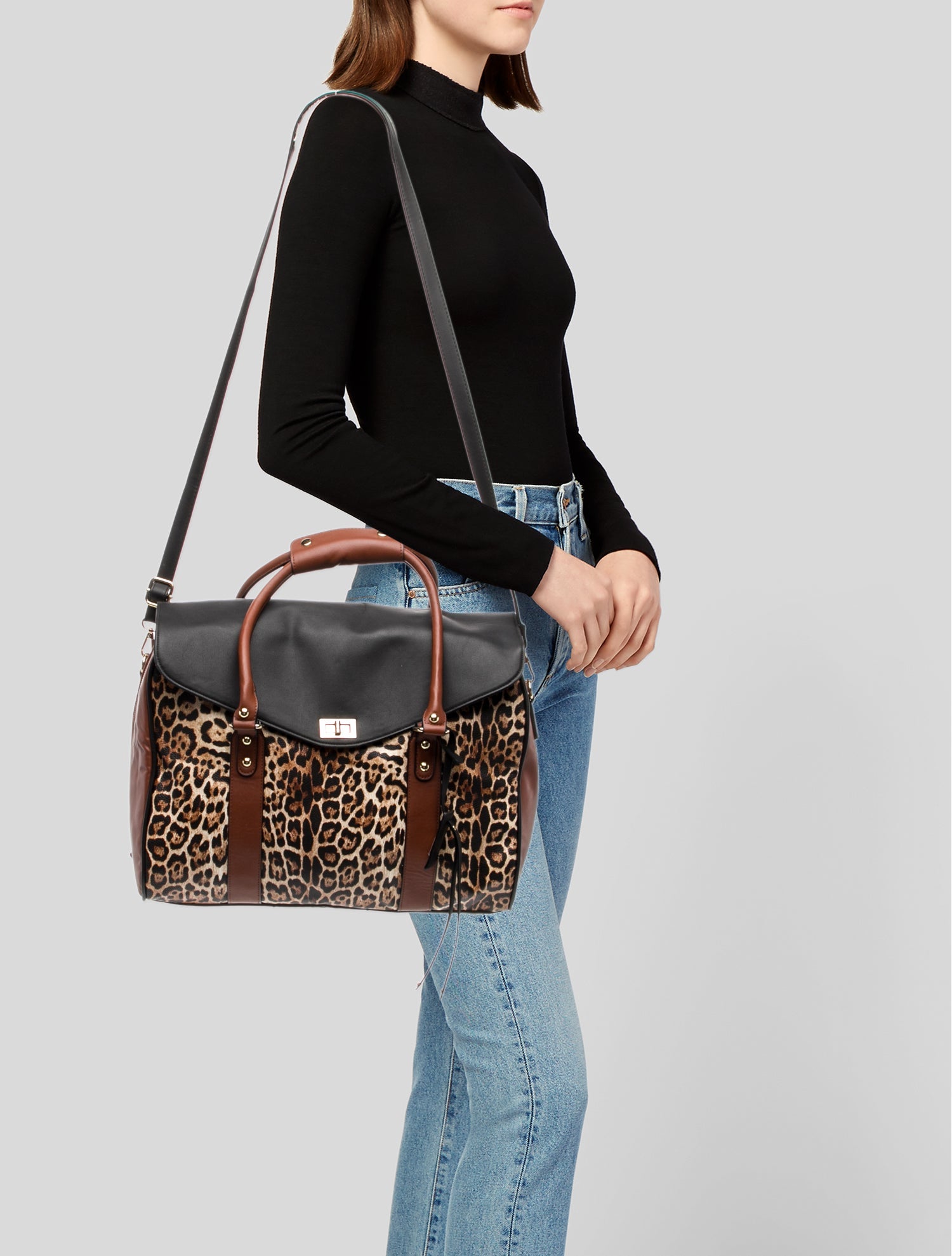 Badgley Mischka Leather Backpack