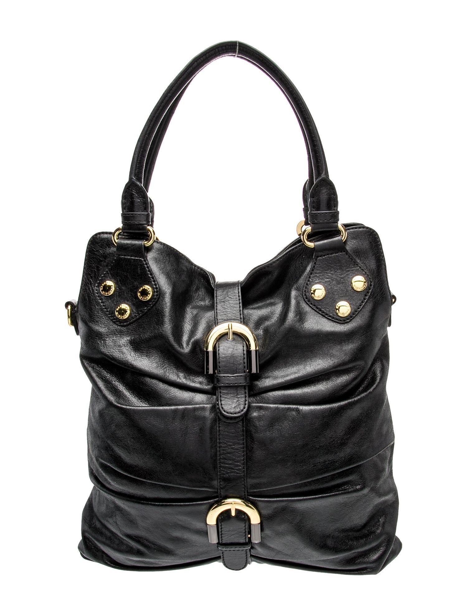 Badgley Mischka Leather Top Handle Bag