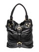 Badgley Mischka Leather Top Handle Bag