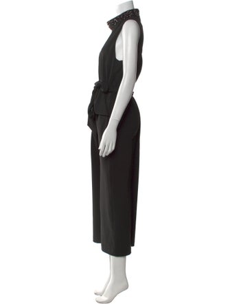 Badgley Mischka Mock Neck Jumpsuit