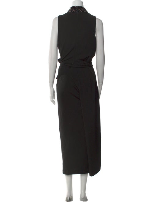Badgley Mischka Mock Neck Jumpsuit