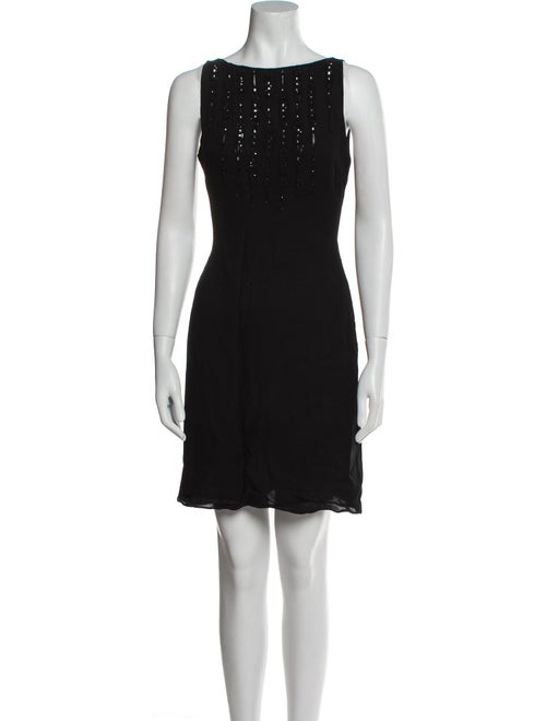 Badgley Mischka Silk Mini Dress