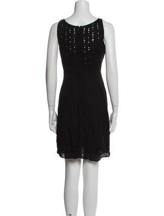 Badgley Mischka Silk Mini Dress