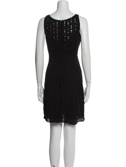 Badgley Mischka Silk Mini Dress