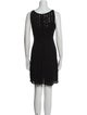 Badgley Mischka Silk Mini Dress