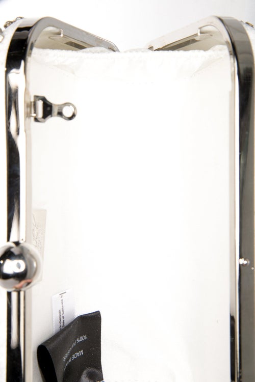 Badgley Mischka Satin Minaudière