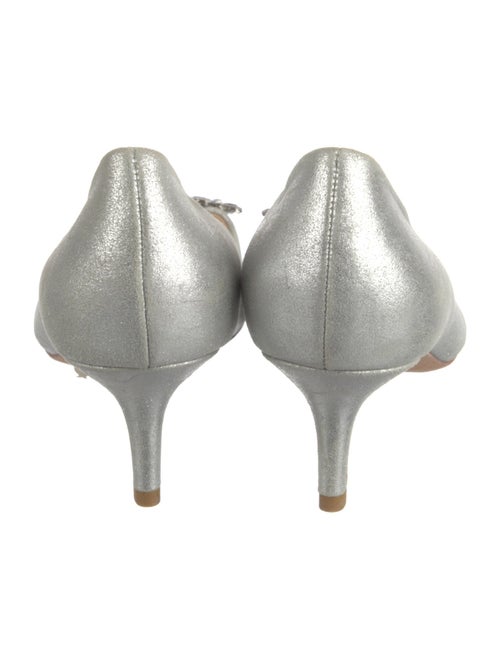 Badgley Mischka Crystal Embellishments Pumps