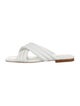 Badgley Mischka Leather Slides