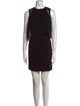 Badgley Mischka Crew Neck Knee-Length Dress