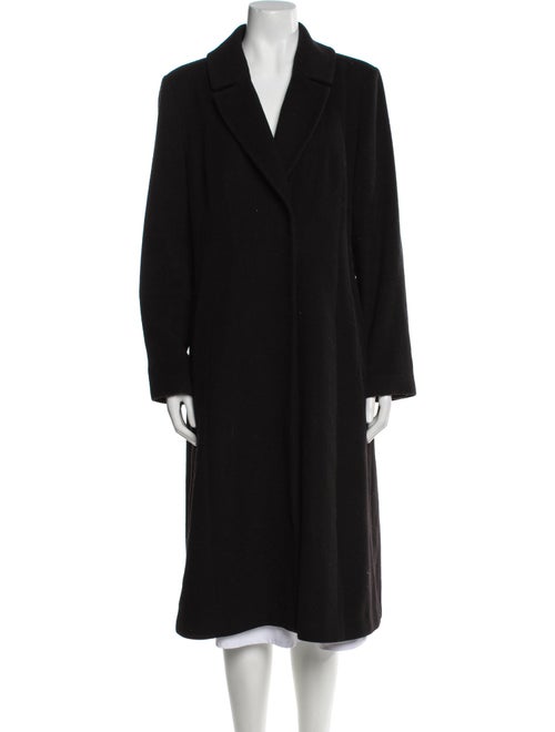 Badgley Mischka Wool Faux Fur Coat