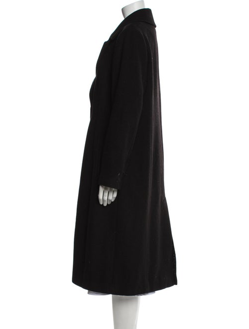 Badgley Mischka Wool Faux Fur Coat