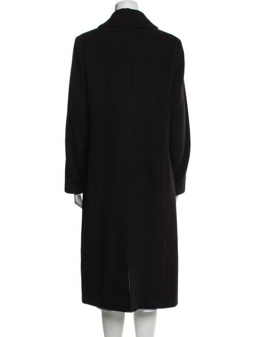 Badgley Mischka Wool Faux Fur Coat