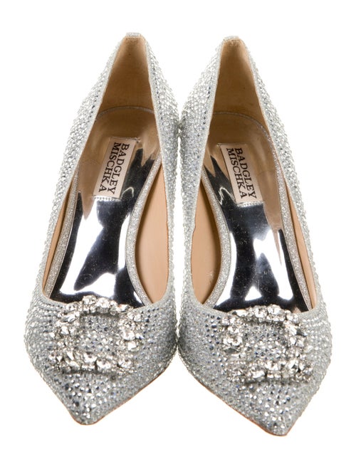 Badgley Mischka Crystal Crystal Embellishments Pumps