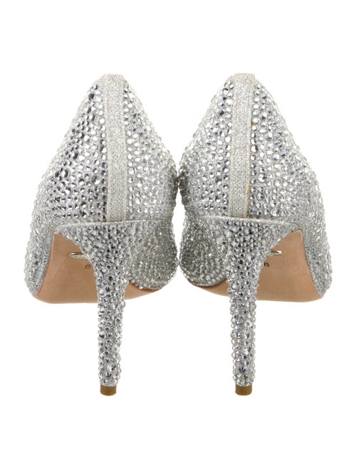 Badgley Mischka Crystal Crystal Embellishments Pumps