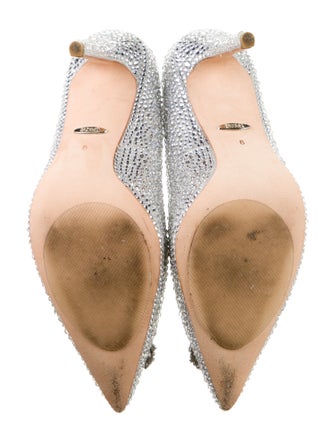 Badgley Mischka Crystal Crystal Embellishments Pumps