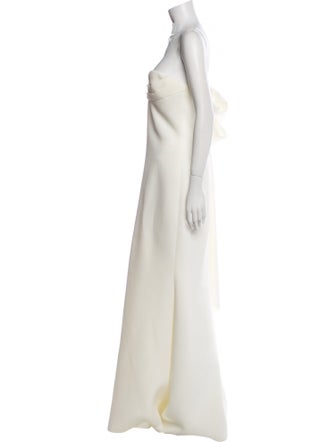 Badgley Mischka Strapless Long Dress
