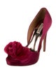 Badgley Mischka Satin D'Orsay Pumps
