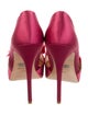 Badgley Mischka Satin D'Orsay Pumps