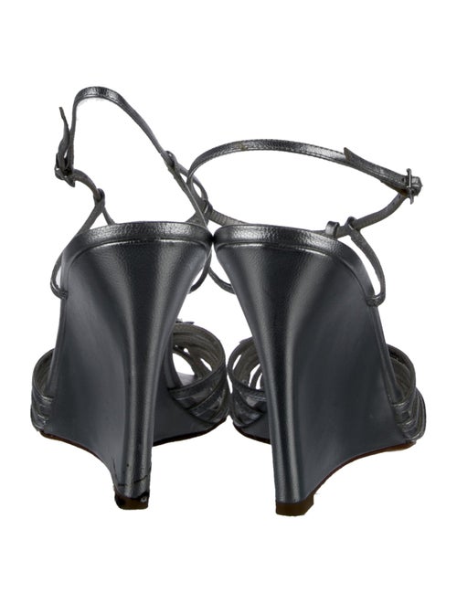 Badgley Mischka Leather T-Strap Pumps