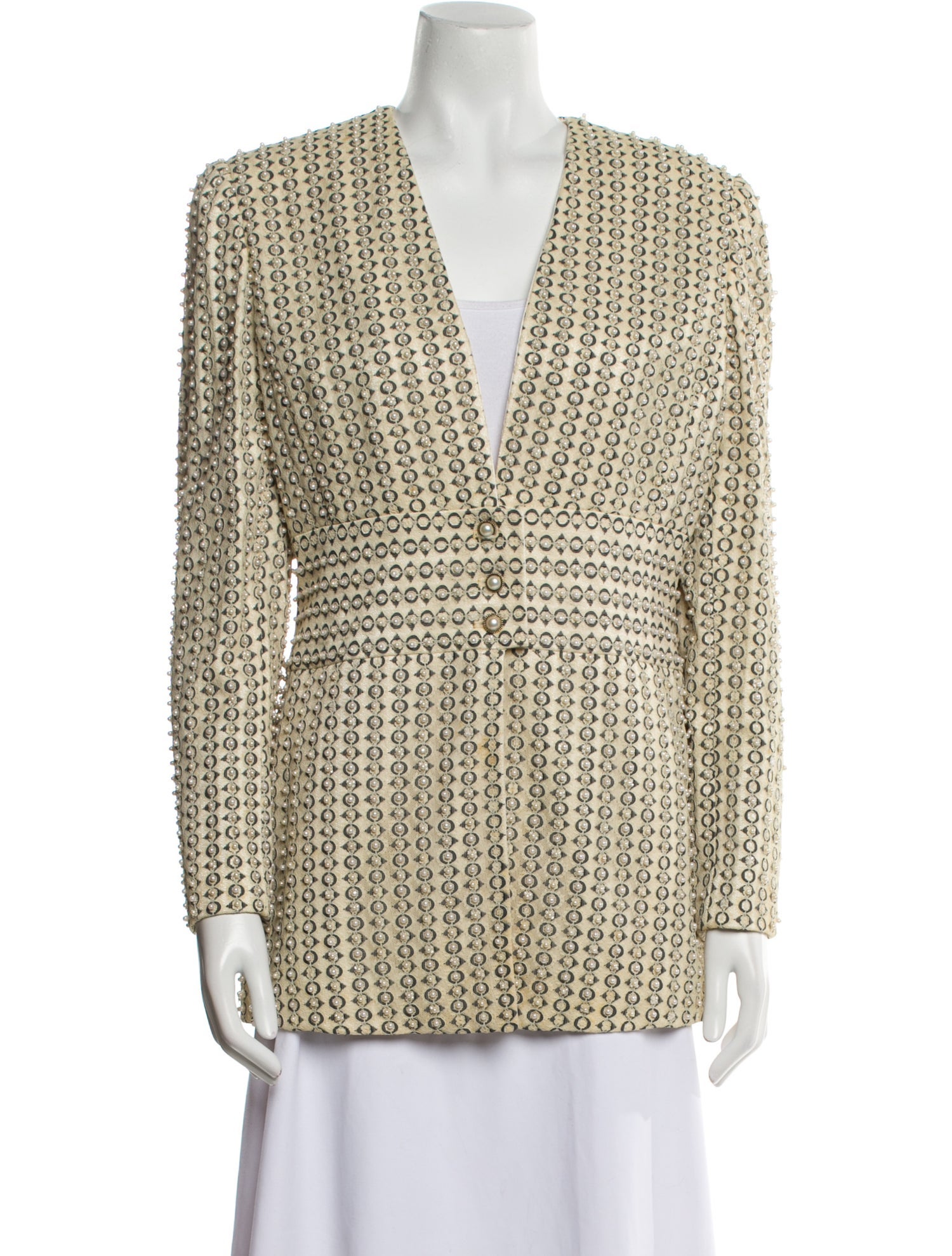 Badgley Mischka Printed Jacket