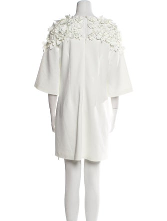 Badgley Mischka Off-The-Shoulder Mini Dress