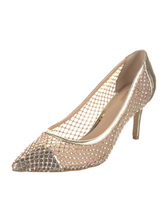 Badgley Mischka Mesh Pumps