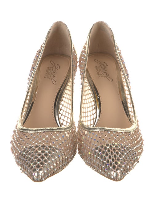 Badgley Mischka Mesh Pumps