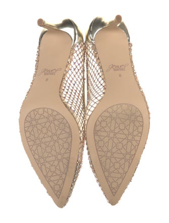 Badgley Mischka Mesh Pumps