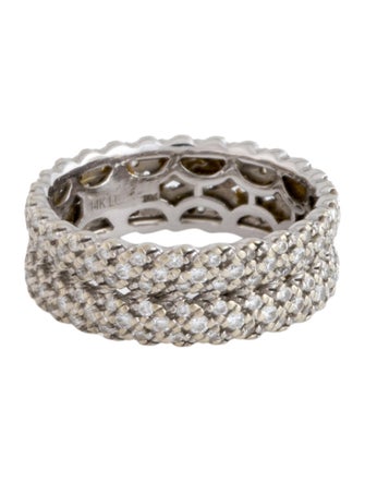 Badgley Mischka 14K Lab-Grown Diamond Eternity Band