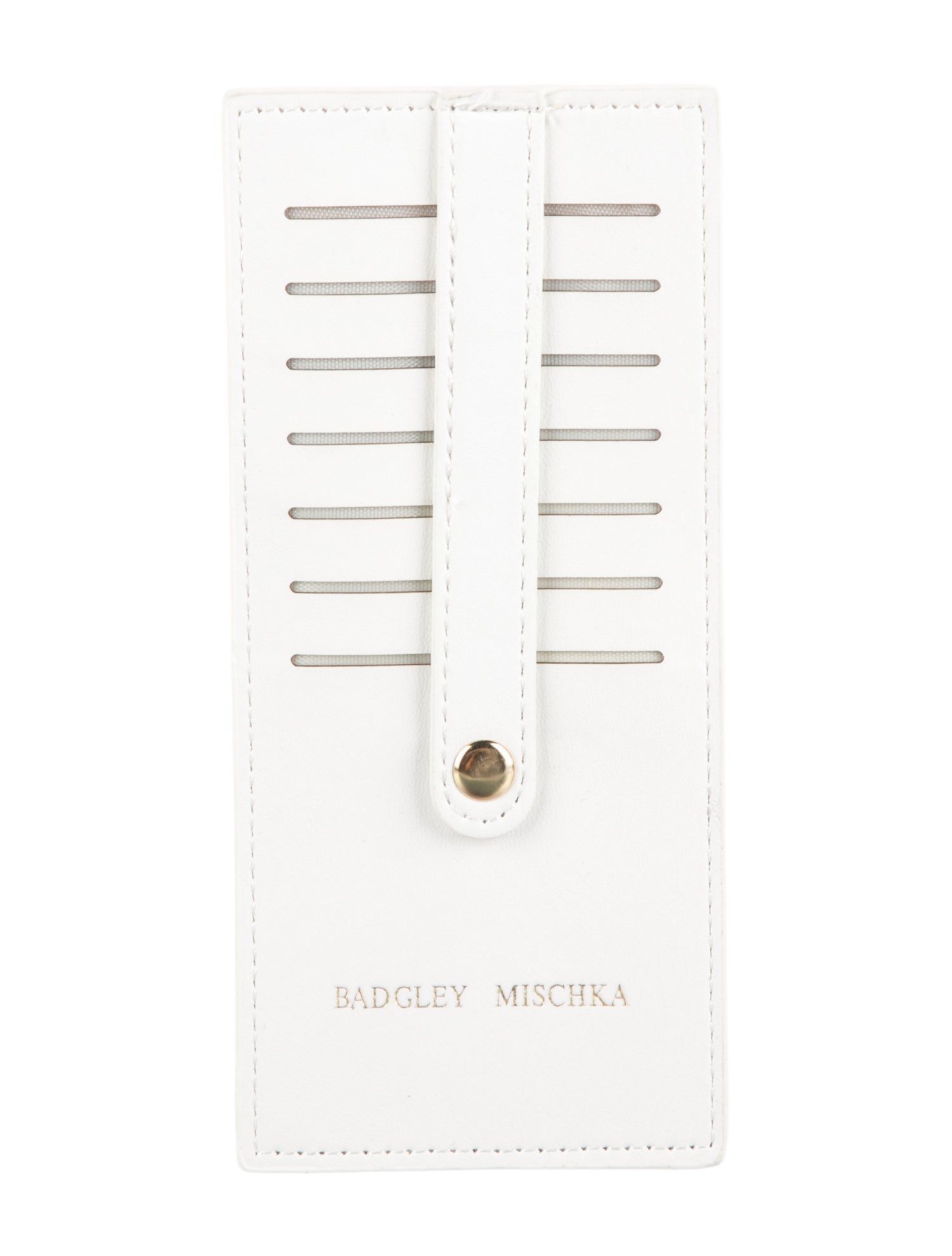 Badgley Mischka Women's Leather Card Holder