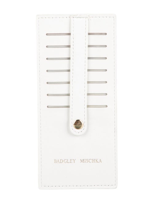 Badgley Mischka Women's Leather Card Holder