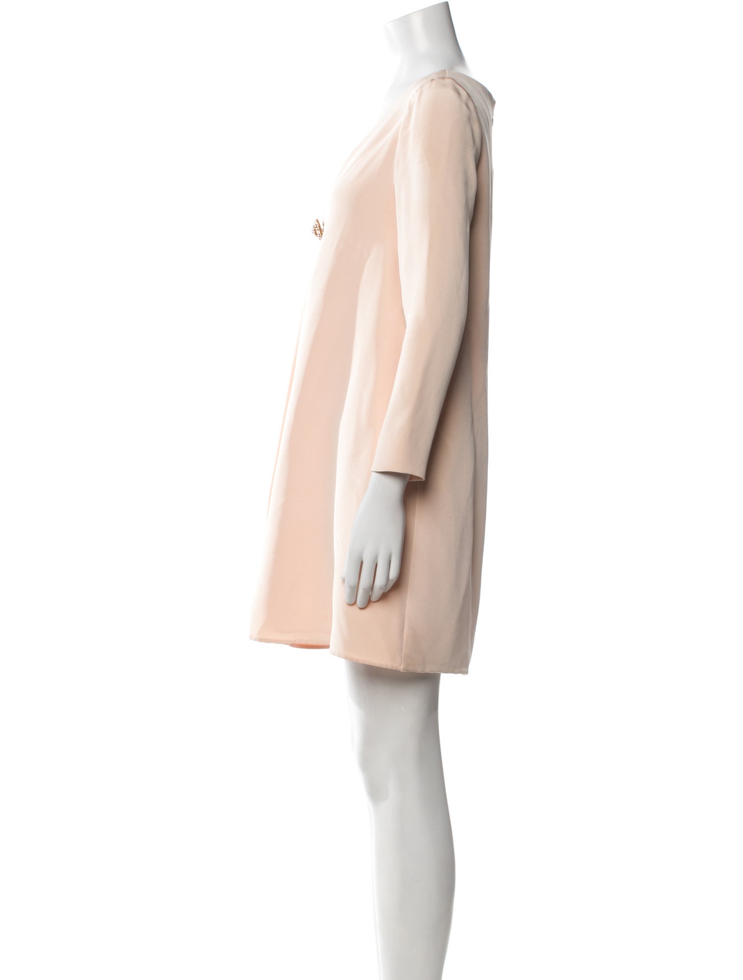 Badgley Mischka Silk Mini Dress